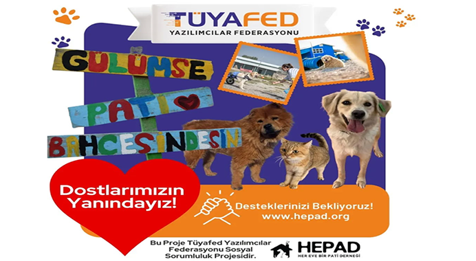TÜYAFED Yazılımcılar Federasyonu olarak  Hepad Derneği ile iş birliği ile farkındalık çalışmamızı gerçekleştiriyoruz.