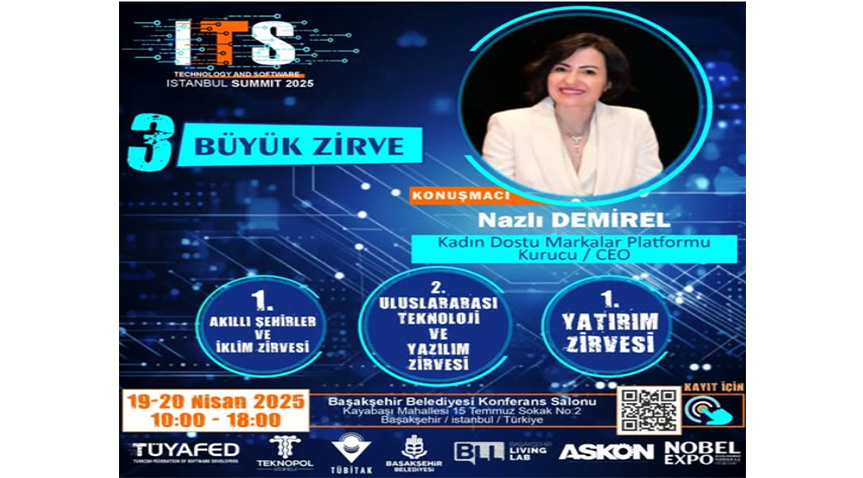 3.Büyük Zirve Konuşmacı: Nazlı DEMİREL