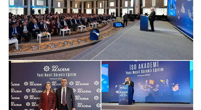 İSO Akademi Yeni Nesil Sürekli Eğitim Lansmanında eğitim ekosistemi bir araya geldi, TÜYAFED Yazılımcılar Federasyonu olarak protokolde yerimizi aldık.