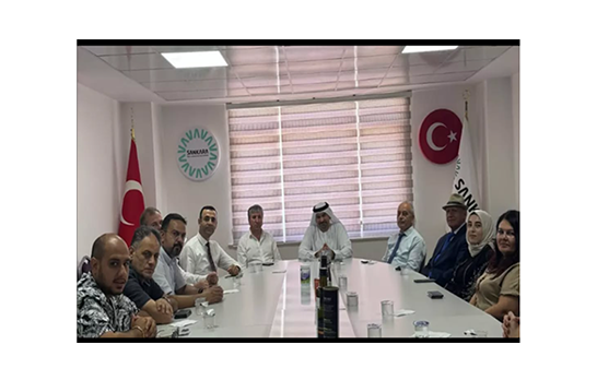 Tüyafed Başkanı Mustafa Çalış ile Dubai Serbest Bölge Başkanı İsmail Al Naqi ve Dr.Mansoor Malik ile Yatırım fırsatları ele alındı.
