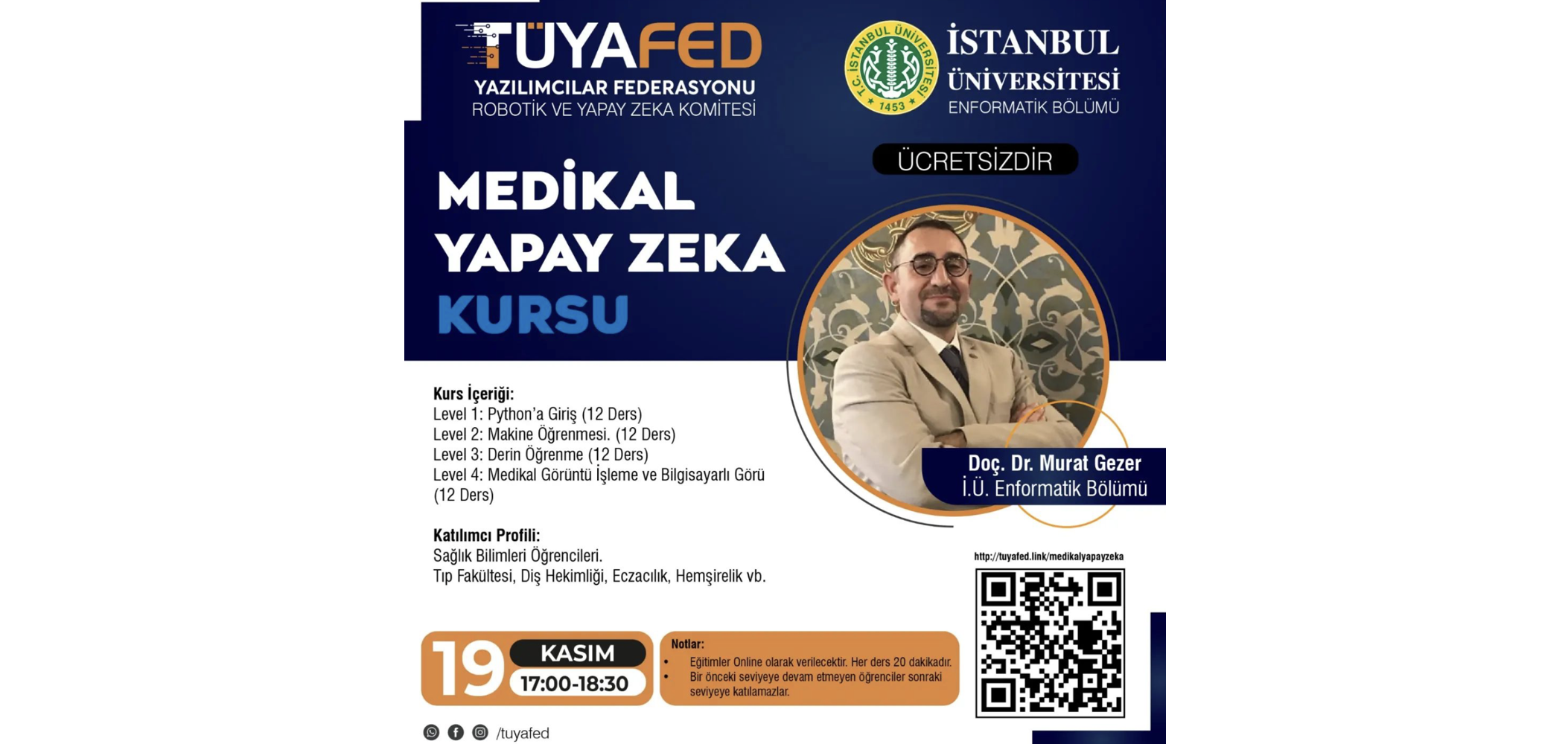 Free “Medical Artificial Intelligence Course” Registrations Open