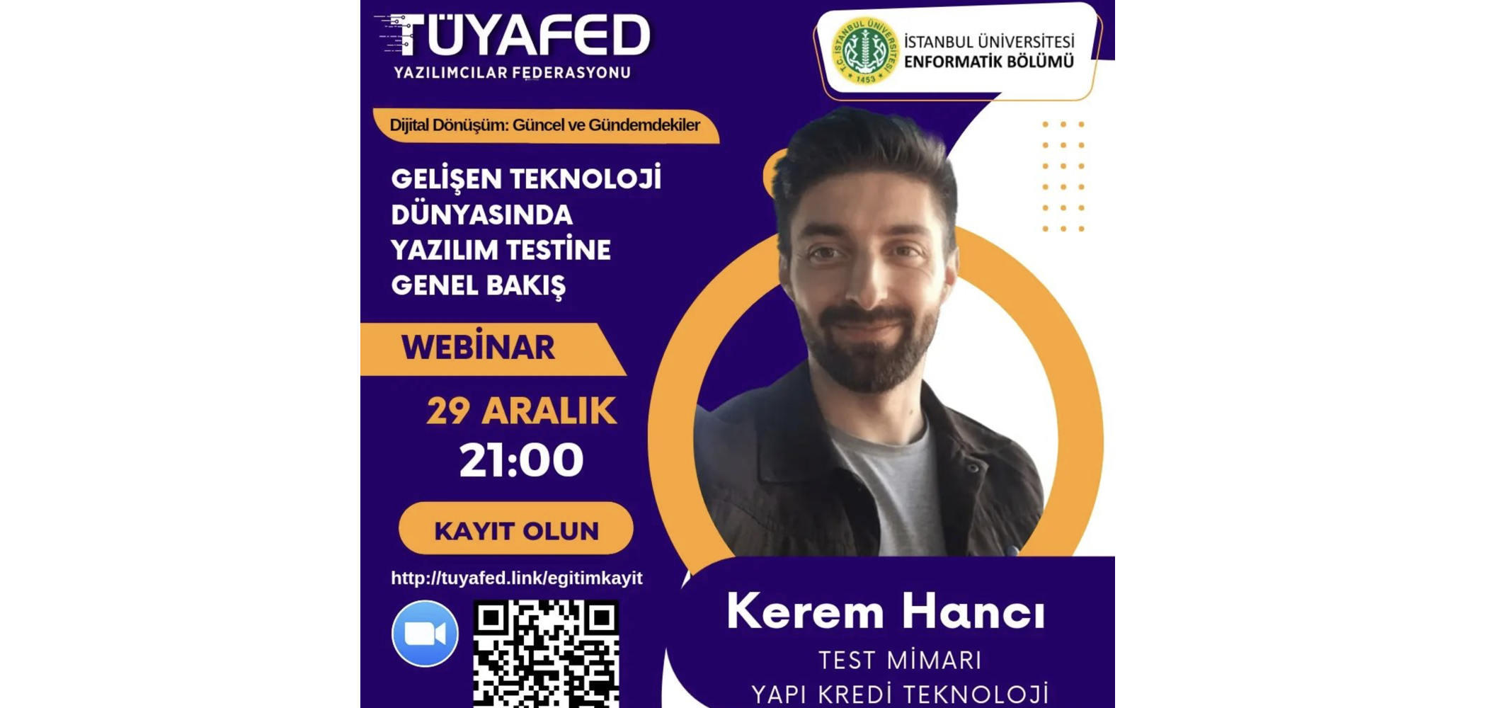 TÜYAFED Training Seminar: “An Overview of Software Testing in the Evolving Tech World”
