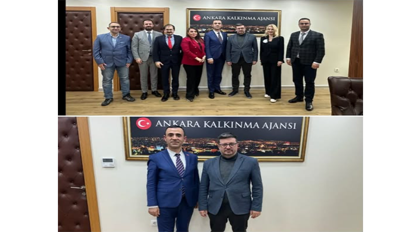 TÜYAFED Heyeti, Ankara Kalkınma Ajansı ile Yazılım ve Yatırım Alanındaki Stratejik Konuları Ele Aldı!