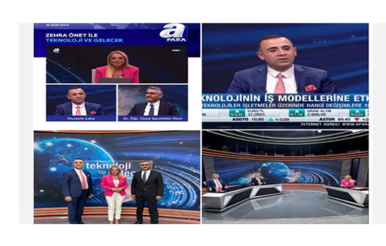 A PARA "Teknoloji ve Gelecek" programına TÜYAFED Başkanı Mustafa Çalış konuk oldu.
