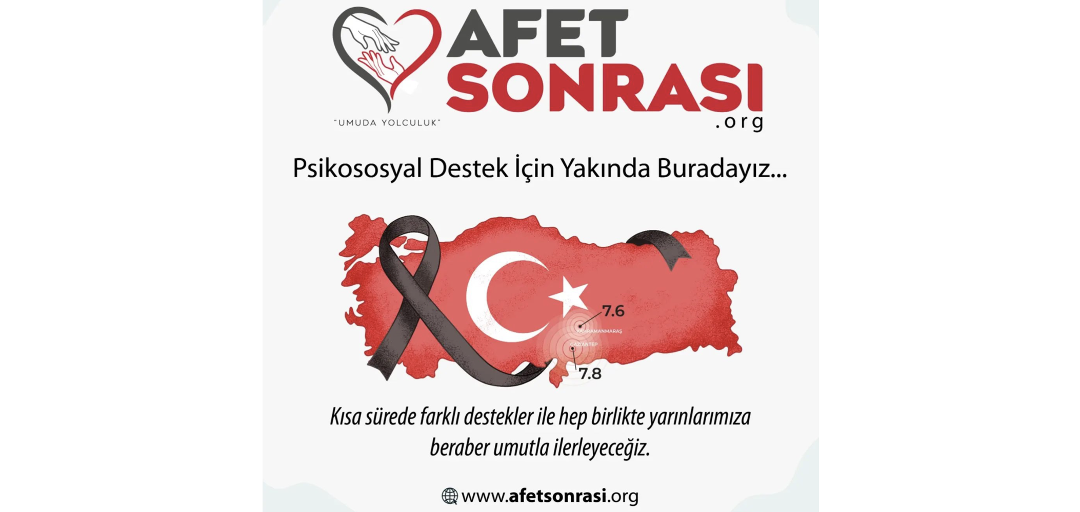 AfetSonrasi.org: Psychosocial Support Coming Soon