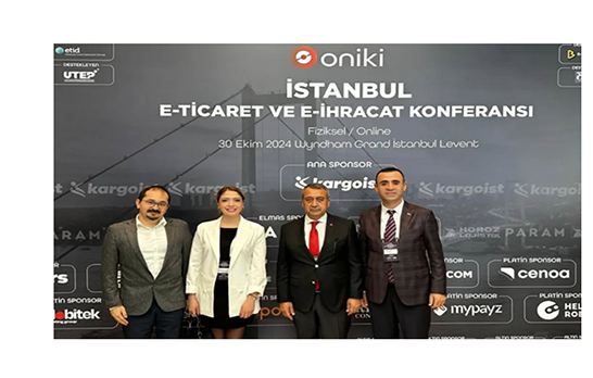 TÜYAFED olarak ONİKİ tarafından organize edilen E-ticaret ve E-ihracat Konferansına katılım gösterdik.