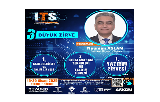 3.Büyük Zirve Konuşmacı: Nauman ASLAM