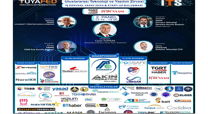 "Uluslararası Teknoloji ve Yazılım Zirvesi" program akışında 2. panelimiz