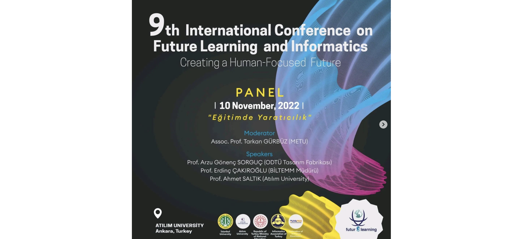 International Conference on Future Learning and Informatics Başlıyor