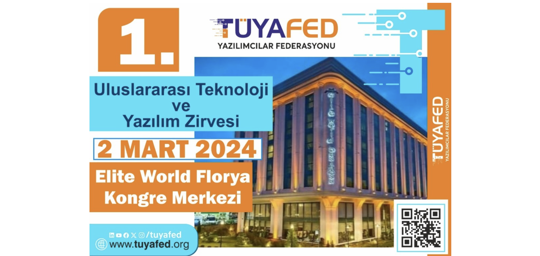 TÜYAFED’den Türkiye’nin En Büyük Teknoloji ve Yazılım Zirvesi 2 Mart’ta İstanbul’da