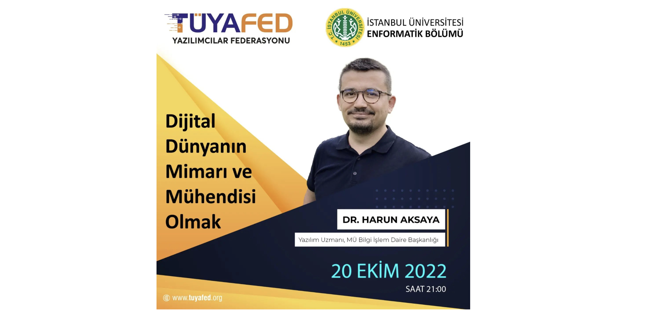 TÜYAFED’s First Educational Seminar by Dr. Harun Aksaya