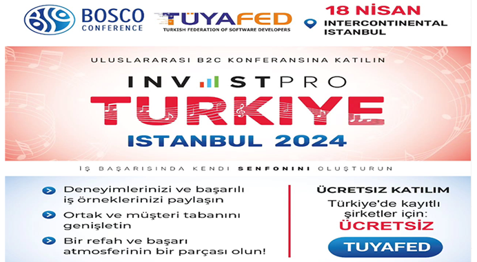 Uluslararası Bosco Konferansı,18 Nisan 2024 Tarihinde InterContinental İstanbul Oteli'nde gerçekleşecek.