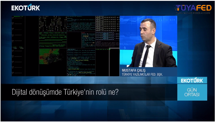 BAŞKAN ÇALIŞ, EKOTÜRK TV'DE GÜN ORTASI PROGRAMINA KONUK OLDU
